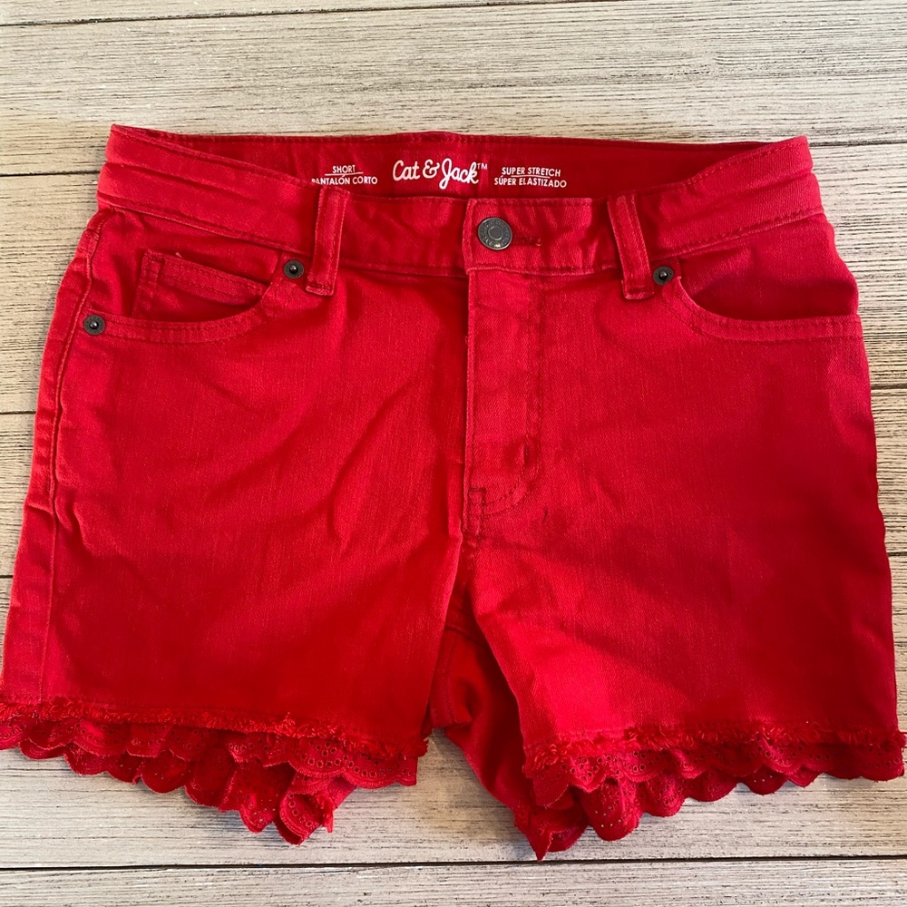 EUC Cat & Jack Jean Shorts
